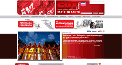 Desktop Screenshot of cut-es.org.br